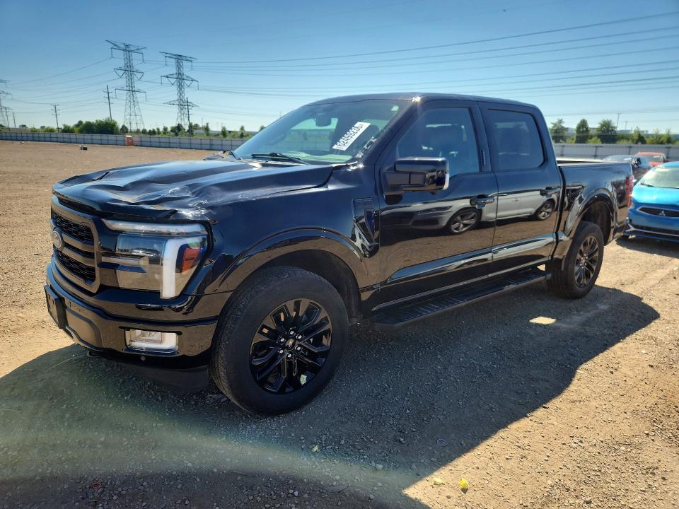 2024 Ford F-150 lightning VIN 1FTFW5L52RFA99346 — COPART salvage auction photo
