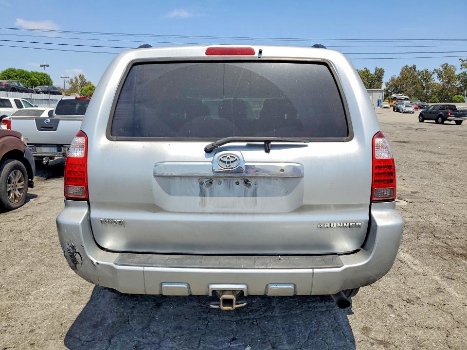 2006 Toyota 4runner VIN JTEZU14R260067374 COPART salvage auction — FRONT END, Ca - Salvage Certificate, sold $2,500 on 2026-07-30 (photo 6)