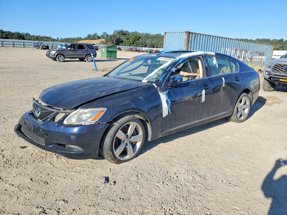 2007 Lexus Gs 350 VIN JTHBE96S370011588 COPART salvage auction — FRONT END, CA - DIS/DLR/EXP APP FOR DUP SALVAG, sold $50 on 2026-07-31 (photo 1)
