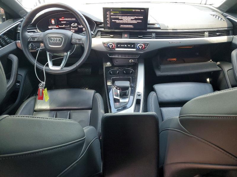 2023 Audi A5 VIN WAUFACF58PA058225 COPART salvage auction — FRONT END, Salvage Title, sold $11,900 on 2026-08-24 (photo 8)