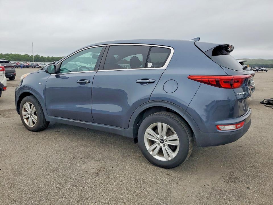 2017 Kia Sportage VIN KNDPMCAC5H7117637 COPART salvage auction — MINOR DENT/SCRATCHES, NY - CERTIFICATE OF TITLE, sold $2,850 on 2026-07-27 (photo 2)