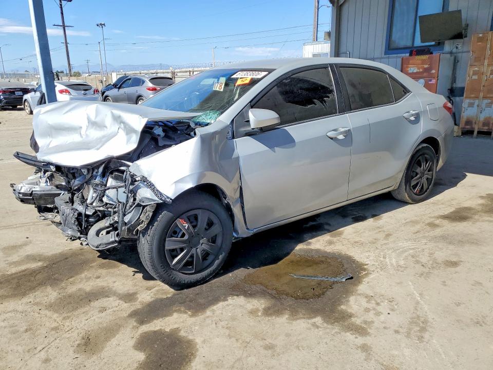2015 Toyota Corolla VIN 5YFBURHE4FP303301 COPART salvage auction — FRONT END, CA - SALVAGE CERTIFICATE, sold $350 on 2026-07-30 (photo 1)