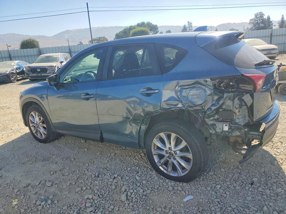 2015 Mazda Cx-5 VIN JM3KE2DY2F0478068 COPART salvage auction — FRONT END, Ca - Salvage Certificate, sold $2,450 on 2026-07-14 (photo 2)