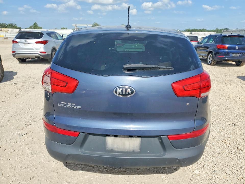 2015 Kia Sportage VIN KNDPB3AC6F7684121 COPART salvage auction — FRONT END, Ks - Cert Of Title-Salvage, sold $875 on 2026-07-09 (photo 6)
