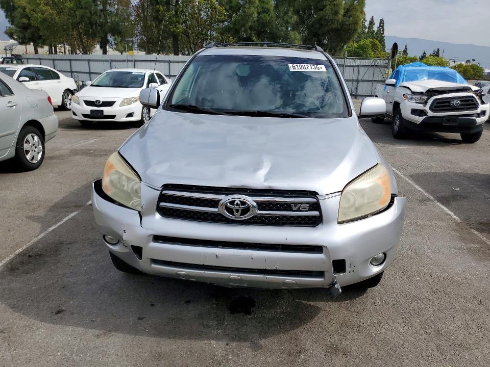 2007 Toyota Rav4 VIN JTMZK31V675011594 COPART salvage auction — FRONT END, Ca - Salvage Certificate, sold $1,400 on 2026-07-30 (photo 5)