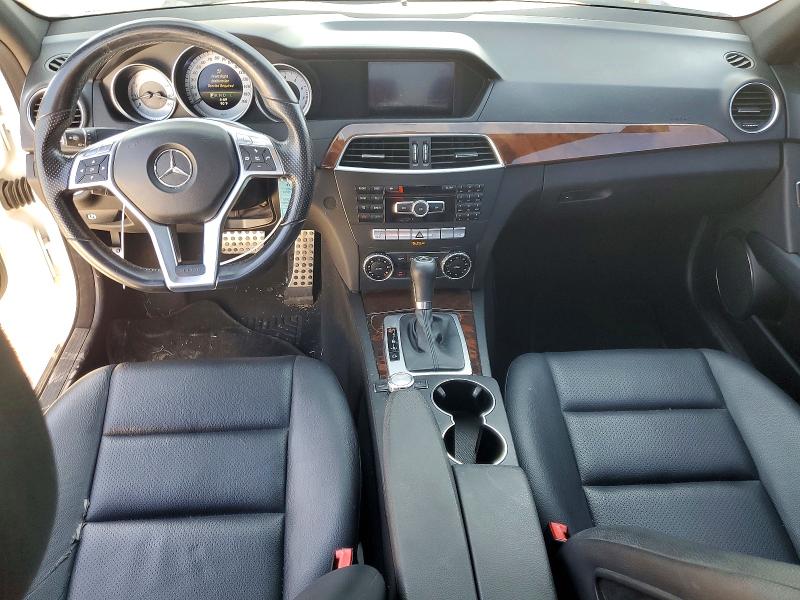 2014 Mercedes-benz C-klasse VIN WDDGF8AB4EG233038 COPART salvage auction — REAR END, Ks - Cert Of Title-Salvage, sold $1,500 on 2026-08-04 (photo 8)