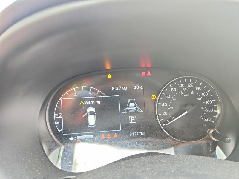 2025 Nissan Kicks VIN 3N1CP5CV3SL468746 COPART salvage auction — FRONT END, On - Permit No Brand - Unfit, sold $200 on 2026-07-30 (photo 9)