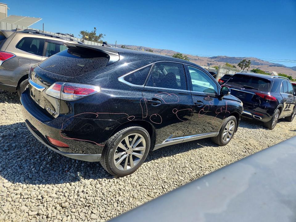 2013 Lexus Rx VIN JTJZB1BA4D2008445 COPART salvage auction — FRONT END, Ca - Salvage Certificate, sold $1,450 on 2026-07-28 (photo 3)