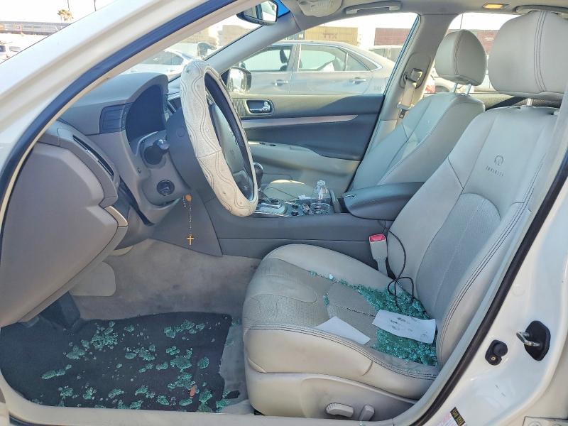 2013 Infiniti G VIN JN1CV6AP6DM716027 COPART salvage auction — VANDALISM, Ca - Salvage Certificate, sold $875 on 2026-07-28 (photo 7)