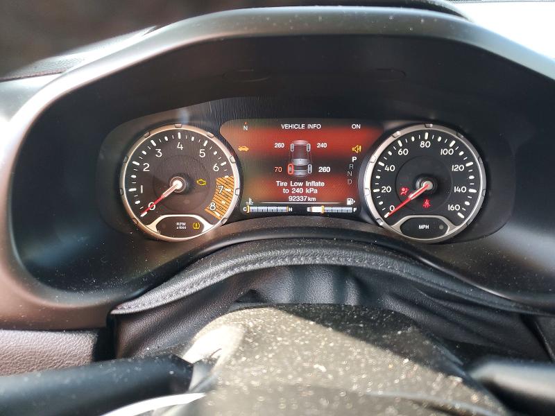 2019 Jeep Renegade VIN ZACNJBD11KPK04284 COPART salvage auction — SIDE, Ky - Cert Of Title-Salvage, sold $2,250 on 2026-07-31 (photo 9)