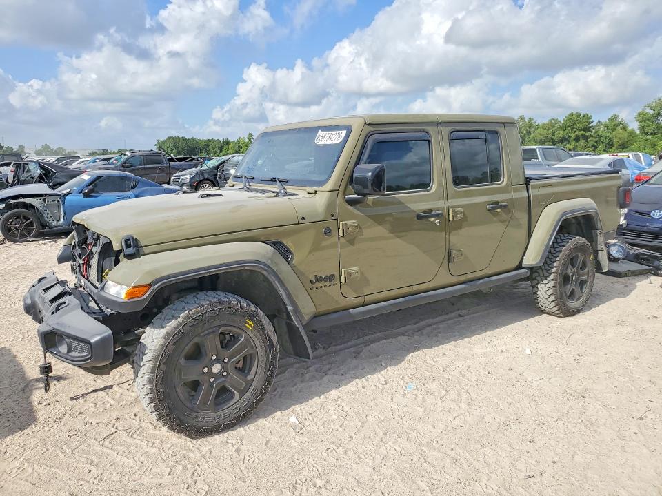 2025 Jeep Gladiator VIN 1C6PJTAG6SL506515 COPART salvage auction — REAR END, TX - SALVAGE VEHICLE TITLE, sold $7,300 on 2026-08-28 (photo 1)