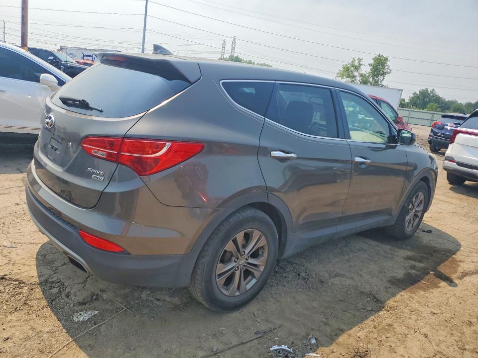 2013 Hyundai Santa fe VIN 5XYZTDLB5DG094122 COPART salvage auction — FRONT END, Mi - Certificate Of Title, sold $400 on 2026-07-28 (photo 3)