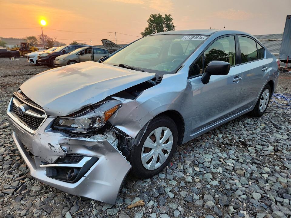 2015 Subaru Impreza VIN JF1GJAA62FH010470 COPART salvage auction — FRONT END, Ny - Mv-907A Salvage Certificate, sold $475 on 2026-07-23 (photo 1)