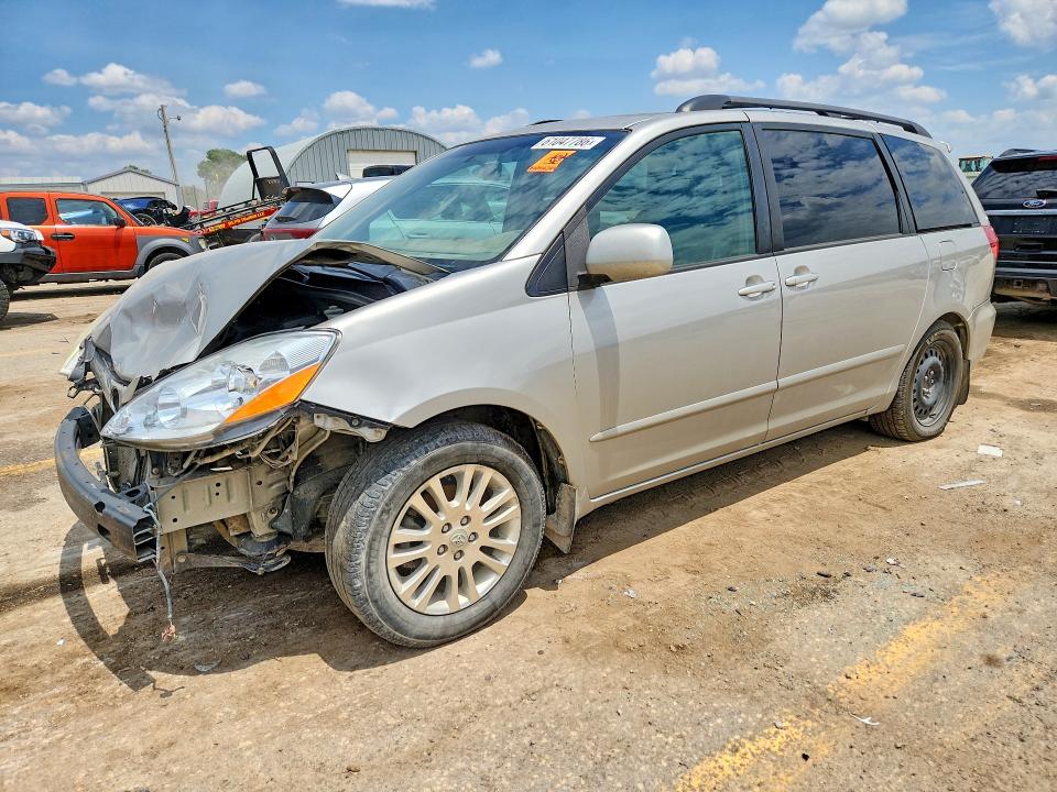 2010 Toyota Sienna VIN 5TDYK4CC4AS313514 COPART salvage auction — WATER/FLOOD, KS - CERTIFICATE OF TITLE, sold $725 on 2026-07-20 (photo 1)