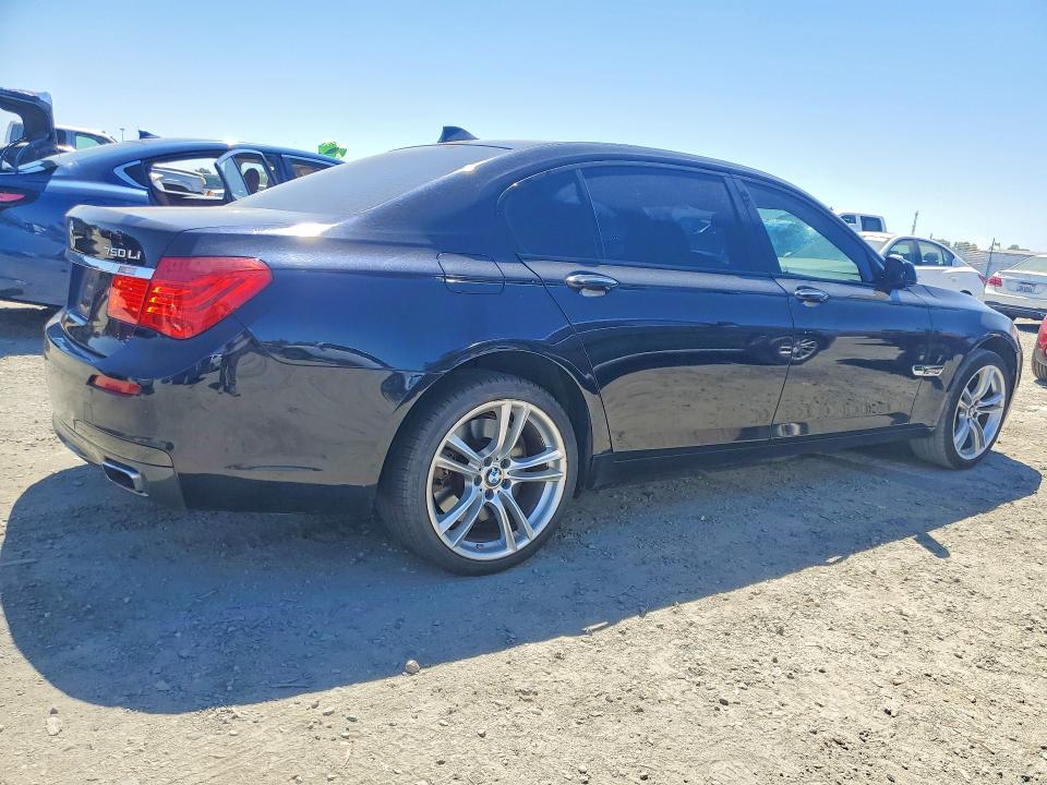 2011 BMW 7 series VIN WBAKB8C58BC851647 COPART salvage auction — MINOR DENT/SCRATCHES, CA - SALVAGE CERTIFICATE, sold $200 on 2026-07-28 (photo 3)
