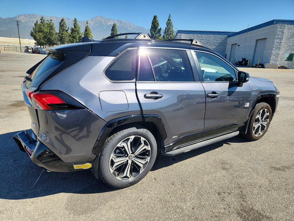 2021 Toyota Rav 4 VIN JTMEB3FV6MD074882 COPART salvage auction — REAR END, Ca - Salvage Certificate, sold $150 on 2026-07-21 (photo 3)