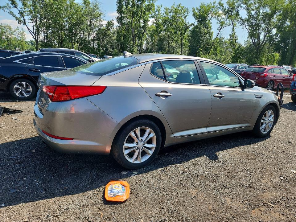 2013 Kia Optima VIN 5XXGN4A74DG210477 COPART salvage auction — FRONT END, Salvage Title, sold $575 on 2026-07-17 (photo 3)