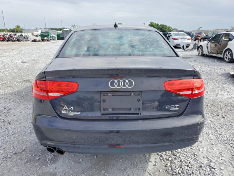 2014 Audi A4 VIN WAUBFAFL3EN023021 COPART salvage auction — REAR END, Fl - Certificate Of Title (P), sold $10 on 2026-07-28 (photo 6)