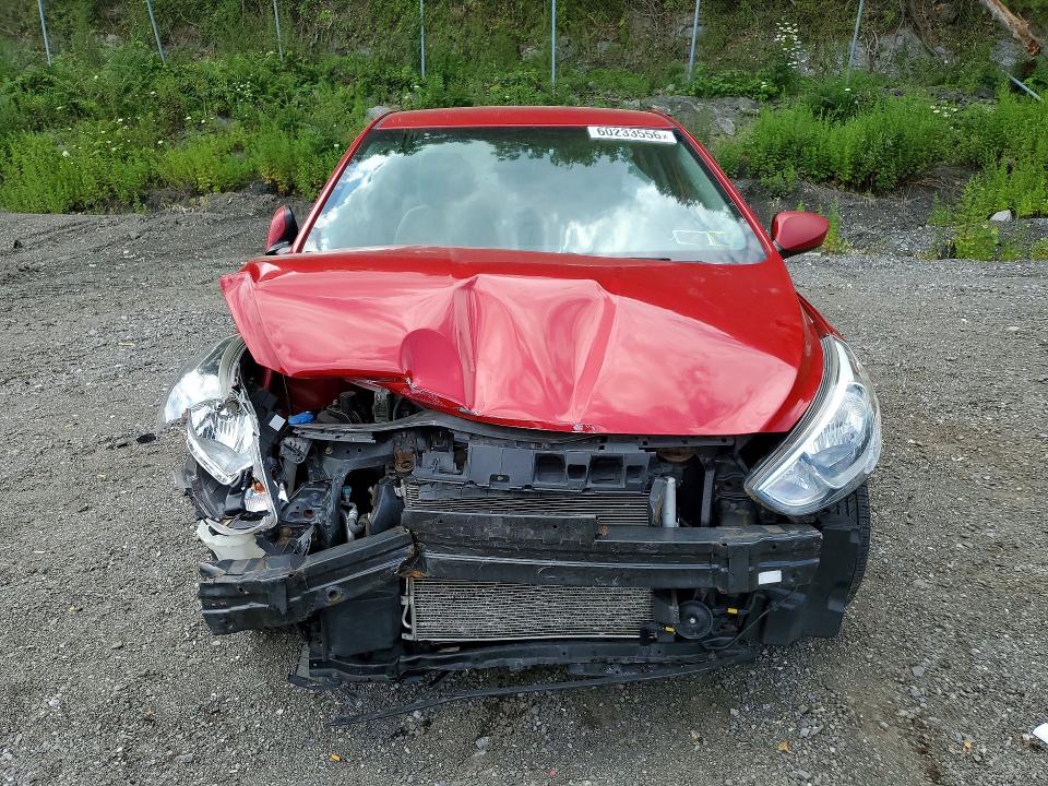 2017 Hyundai Accent VIN KMHCT4AE3HU291552 COPART salvage auction — FRONT END, Ny - Mv-907A Salvage Certificate, sold $325 on 2026-07-23 (photo 5)