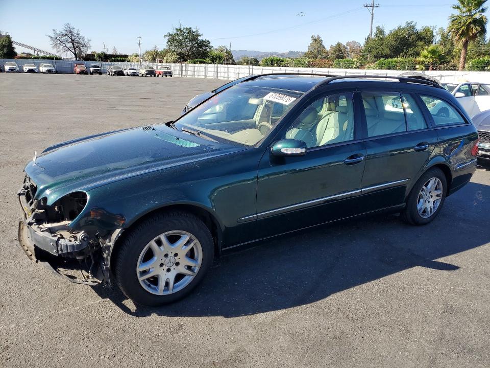 2004 Mercedes-benz E-class VIN WDBUH65J04A521054 COPART salvage auction — FRONT END, Ca - Salvage Certificate, sold $50 on 2026-08-11 (photo 1)