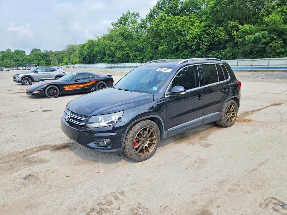2015 Volkswagen Tiguan VIN WVGBV7AX5FW609889 COPART salvage auction — FRONT END, PA - CERTIFICATE OF SALVAGE, sold $1,600 on 2026-08-06 (photo 1)