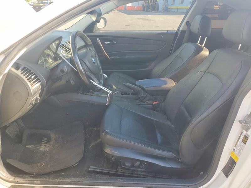 2010 BMW 1 series VIN WBAUP9C54AVL89283 COPART salvage auction — FRONT END, Or - Certificate Of Title (P), sold $625 on 2026-07-27 (photo 7)