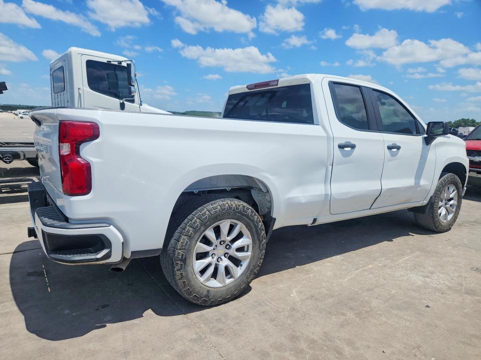 2021 Chevrolet Silverado VIN 1GCRWBEK9MZ367377 COPART salvage auction — SIDE, Tx - Certificate Of Title (P), sold $8,800 on 2026-07-30 (photo 3)