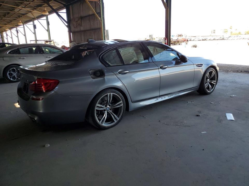 2013 BMW M5 VIN WBSFV9C51DD096994 COPART salvage auction — ROLLOVER, AZ - CERTIFICATE OF TITLE, sold $225 on 2026-07-22 (photo 3)