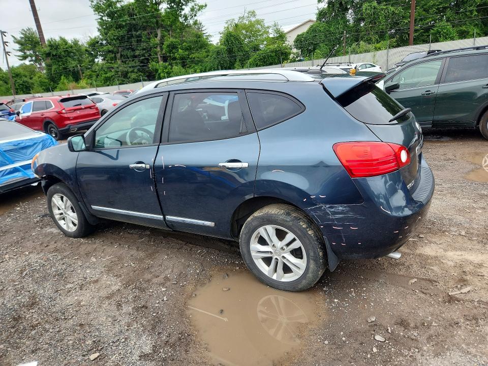 2013 Nissan Rogue VIN JN8AS5MV8DW643107 COPART salvage auction — FRONT END, Pa - Certificate Of Salvage, sold $450 on 2026-07-27 (photo 2)
