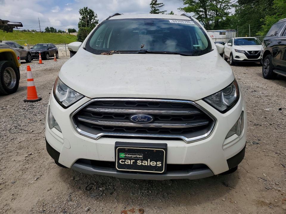 2018 Ford Ecosport VIN MAJ3P1VE1JC212415 COPART salvage auction — MECHANICAL, Oh - Certificate Of Title, sold $425 on 2026-07-29 (photo 5)