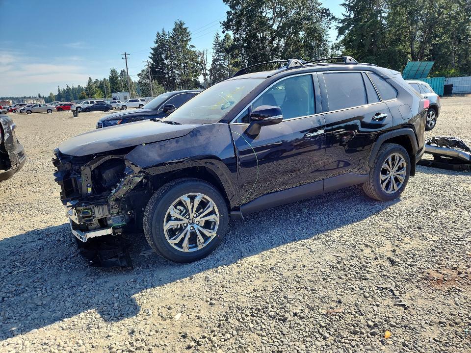 2025 Toyota Rav 4 VIN JTMD6RFV0SJ094742 COPART salvage auction — FRONT END, Wa - Bill Of Sale, sold $22,600 on 2026-07-17 (photo 1)