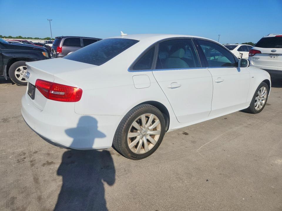 2015 Audi A4 VIN WAUAFAFL0FN007761 COPART salvage auction — MINOR DENT/SCRATCHES, Tx - Certificate Of Title, sold $575 on 2026-07-09 (photo 3)
