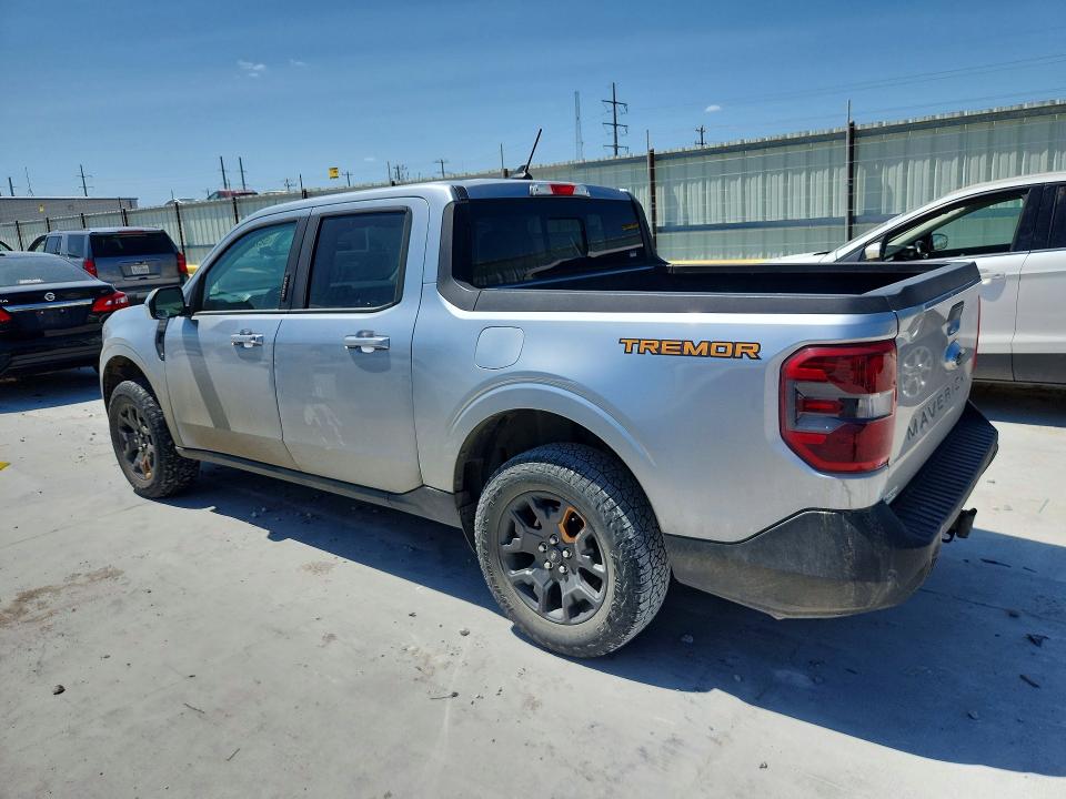 2023 Ford Maverick VIN 3FTTW8G97PRA24479 COPART salvage auction — REAR END, Tx - Salvage Vehicle Title, sold $9,100 on 2026-08-28 (photo 2)