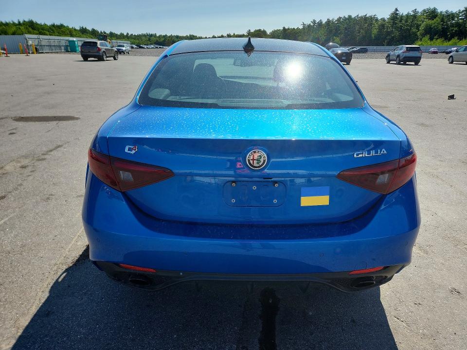 2022 Alfa romeo Giulia VIN ZARFANBN3N7665573 COPART salvage auction — FRONT END, Me - Cert Of Title-Salvage Collisio, sold $150 on 2026-09-02 (photo 6)