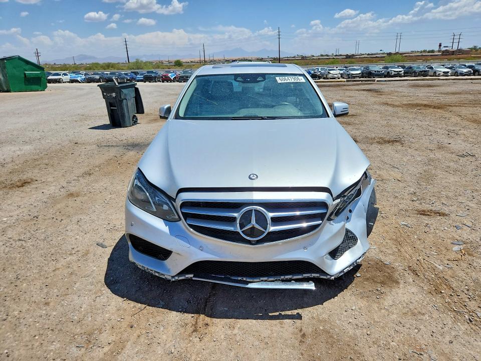 2014 Mercedes-benz E-klasse VIN WDDHF5KB5EA915723 COPART salvage auction — FRONT END, Az - Cert Of Title - Salvage, sold $200 on 2026-07-24 (photo 5)