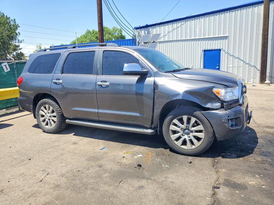 2014 Toyota Sequoia VIN 5TDJW5G17ES105749 COPART salvage auction — FRONT END, CO - PUBLIC - SALVAGE TITLE (P), sold $275 on 2026-07-21 (photo 4)