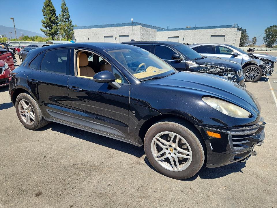2017 Porsche Macan VIN WP1AA2A53HLB01551 COPART salvage auction — FRONT END, Ca - Salvage Certificate, sold $3,200 on 2026-08-20 (photo 4)