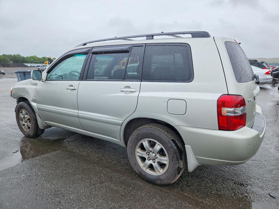 2005 Toyota Highlander VIN JTEEP21A550122263 COPART salvage auction — FRONT END, Ny - Mv-907A Salvage Certificate, sold $800 on 2026-07-15 (photo 2)