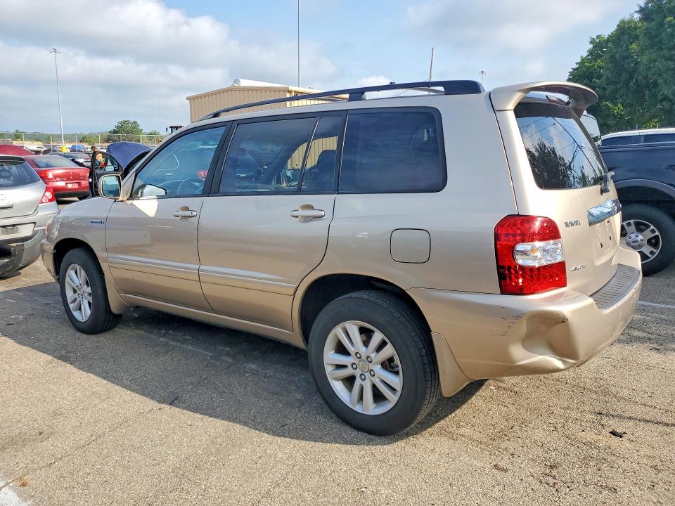 2007 Toyota Highlander hybrid VIN JTEHW21A970040894 COPART salvage auction — NORMAL WEAR, OH - CERTIFICATE OF TITLE, sold $1,200 on 2026-07-17 (photo 2)
