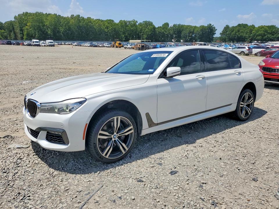 2016 BMW 7er VIN WBA7E2C51GG547599 — COPART salvage auction photo