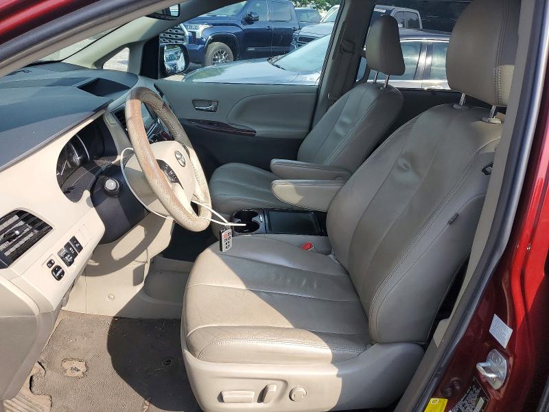 2013 Toyota Sienna VIN 5TDDK3DC0DS059294 COPART salvage auction — FRONT END, Md - Certificate Of Title, sold $2,550 on 2026-07-27 (photo 7)