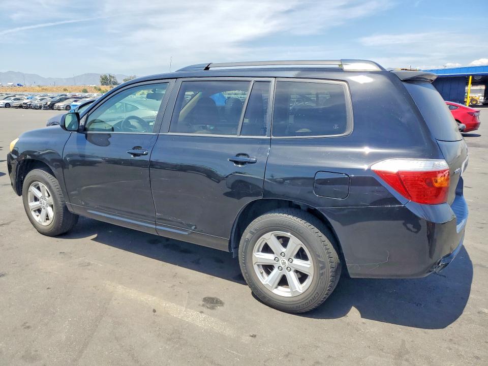 2008 Toyota Highlander VIN JTEDS41A582010187 COPART salvage auction — FRONT END, Ca - Dis/Dlr/Exp Only Clean Title, sold $625 on 2026-07-29 (photo 2)