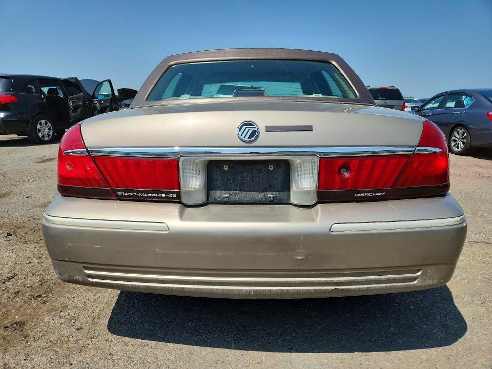 2001 Mercury Grand marquis VIN 2MEFM74W21X623613 COPART salvage auction — SIDE, Pa - Certificate Of Salvage, sold $400 on 2026-07-28 (photo 6)