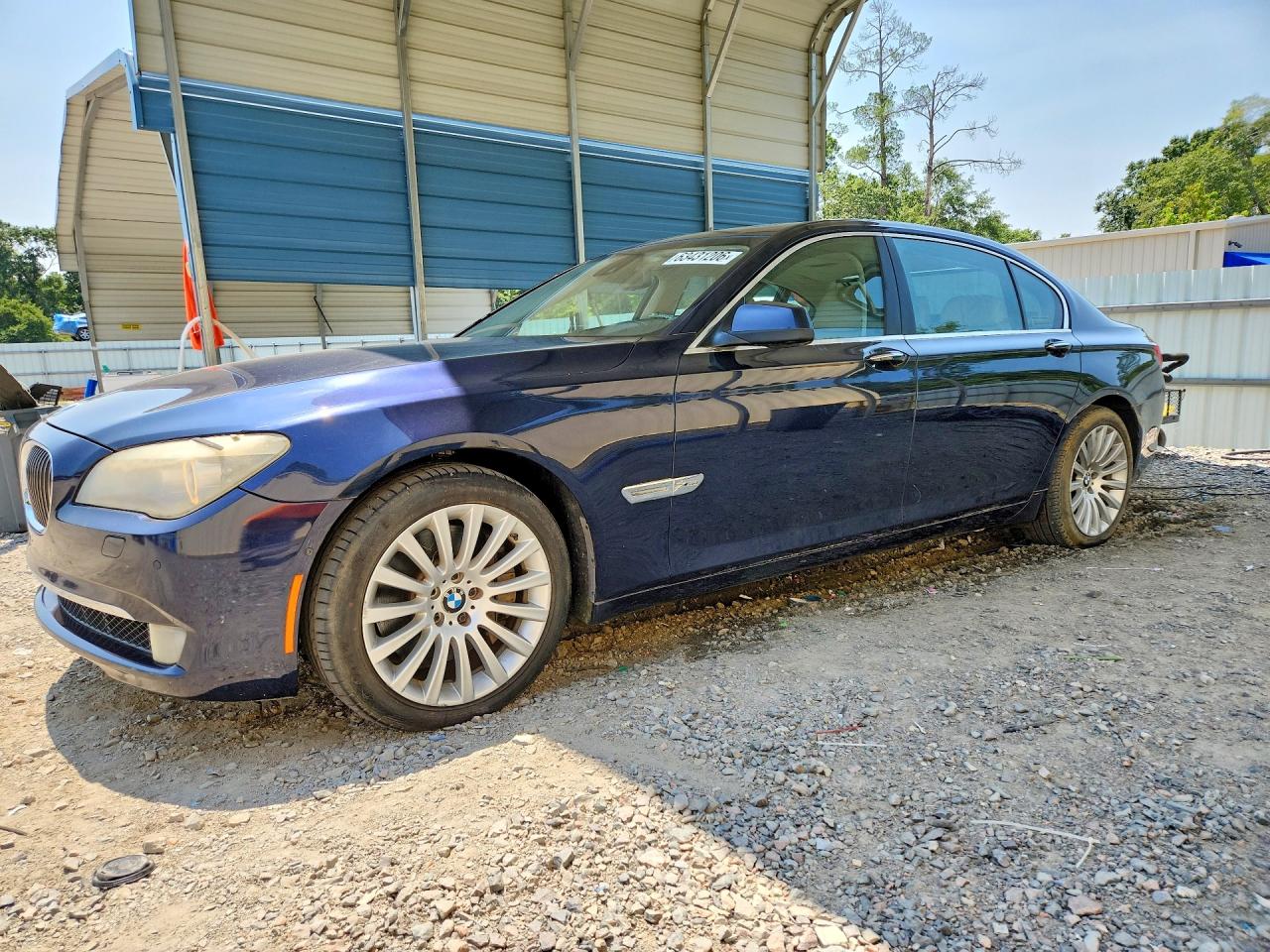 2012 BMW 7er VIN WBAKC8C56CC436535 COPART salvage auction — Normal Wear, SC - CERT OF TITLE-SALVAGE WATER (P), sold $3,000 on 2026-09-10 (photo 1)