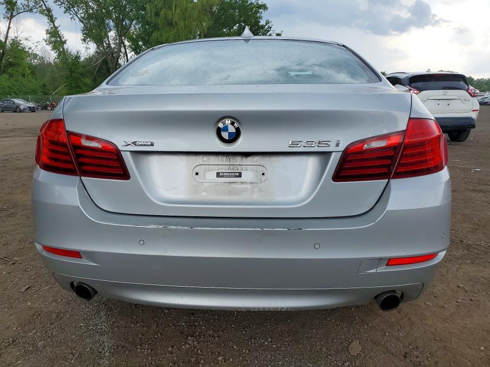 2014 BMW 5er VIN WBA5B3C57ED539642 COPART salvage auction — FRONT END, Ct - Cert Of Title-Salvage, sold $500 on 2026-08-04 (photo 6)