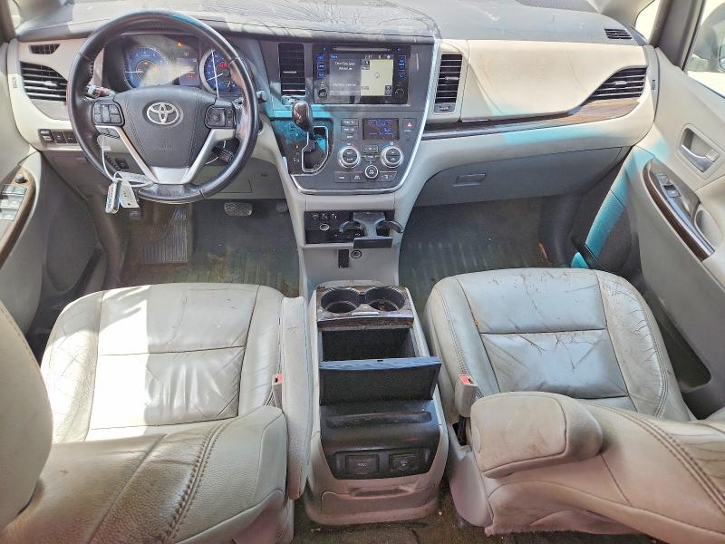 2016 Toyota Sienna VIN 5TDYK3DC0GS721834 COPART salvage auction — FRONT END, FL - CERT OF TITLE SLVG REBUILDABLE, sold $2,300 on 2026-07-23 (photo 8)