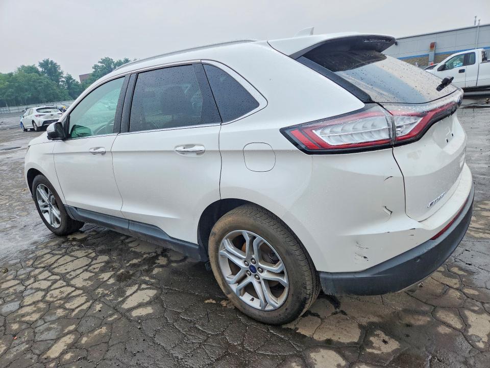 2015 Ford Edge VIN 2FMTK4K97FBB62012 COPART salvage auction — REAR END, Ct - Certificate Of Title, sold $1,200 on 2026-07-28 (photo 2)