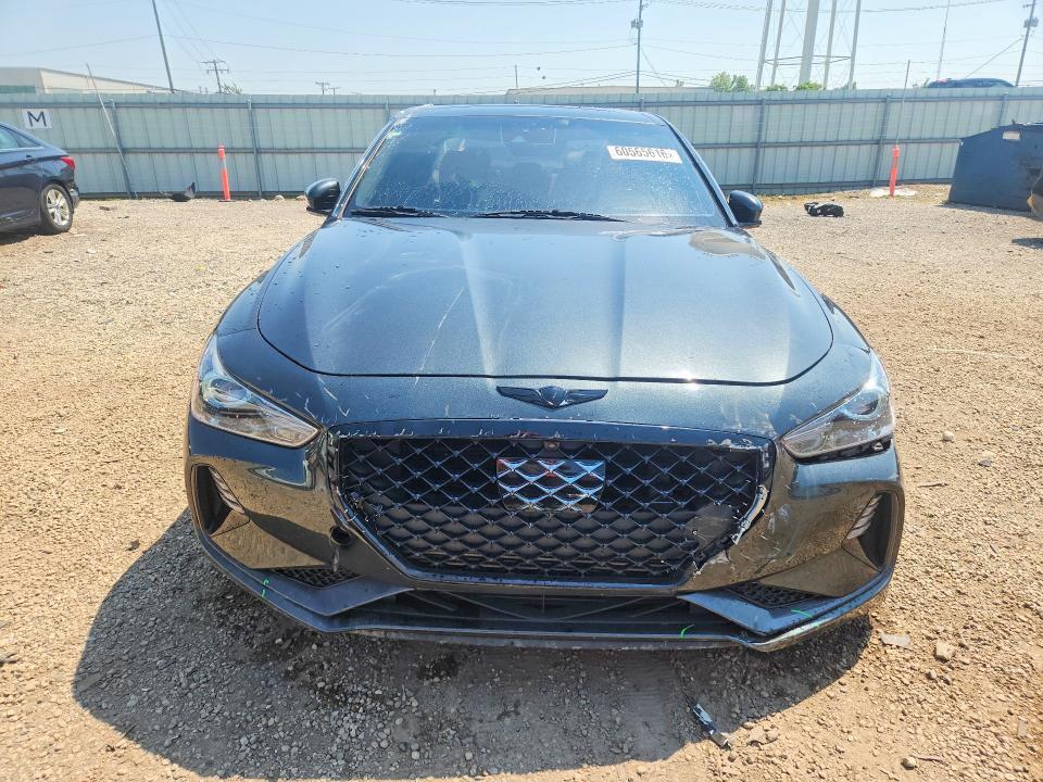 2020 Genesis G70 VIN KMTG34LE9LU056666 COPART salvage auction — ROOF, Il - Salvage Certificate, sold $5,700 on 2026-08-29 (photo 5)