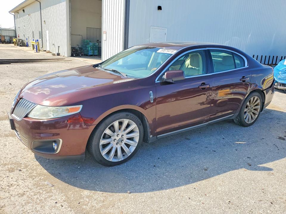 2010 Lincoln Mks VIN 1LNHL9ER2AG611142 COPART salvage auction — SIDE, Ia - Cert Of Title-Salvage Title, sold $475 on 2026-07-31 (photo 1)