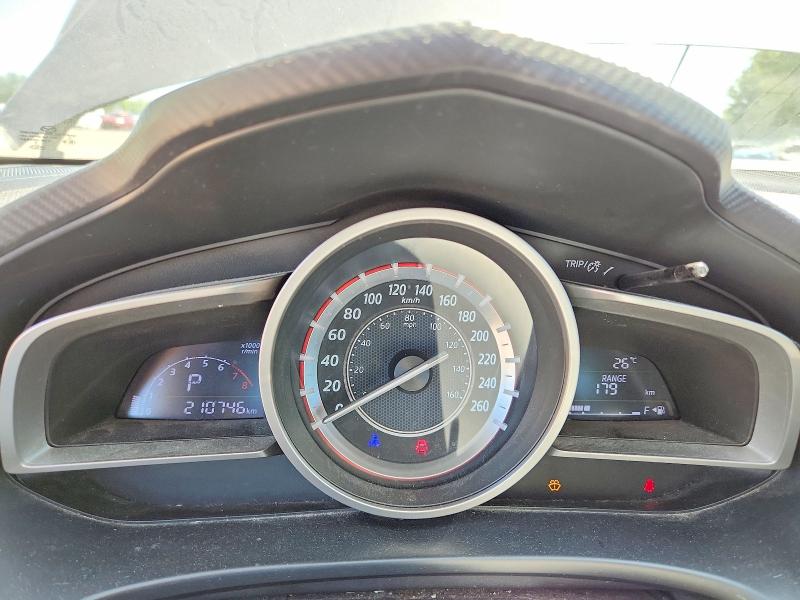 2015 Mazda 3 VIN 3MZBM1U74FM216382 COPART salvage auction — FRONT END, ON - PERMIT NO BRAND - UNFIT, sold $400 on 2026-07-23 (photo 9)